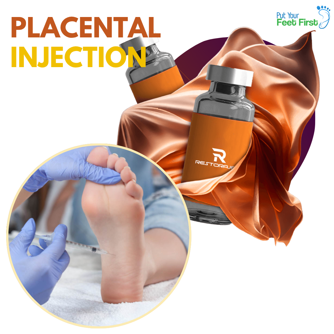 where to inject bpc 157 for foot pain Placental injection for natural healing of foot & ankle pain | Put Your Feet  First, Scottsdale, Arizona